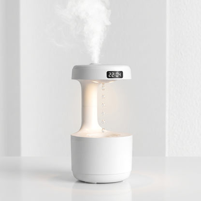 Smooth Sailing Antigravity Humidifier With Ultra-Quiet Performance, Water Drop Light Effects (Random Color)