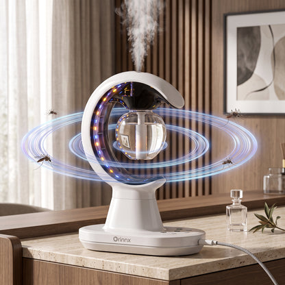 Multifunctional Smart Electric 3 In 1 Mosquito Repellent Air Humidifier LED Lamp For Home And Office Use